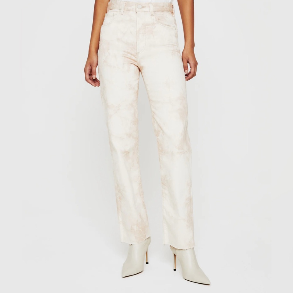 Ag Alexxis Crop Vintage Straight Leg Denim Size 31 New